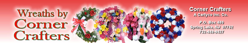 Wreaths by Corner Crafters